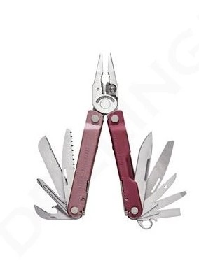 foto LEATHERMAN REBAR - HEATHERED CRANBERRY/CRANBERRY SHEATH/ BOX-INT